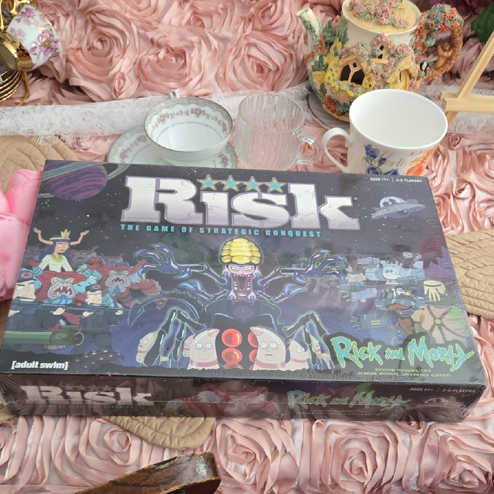 Hasbro Risk Rick and Morty Board Game - Multicolor